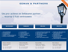 Tablet Screenshot of eemanpartners.com